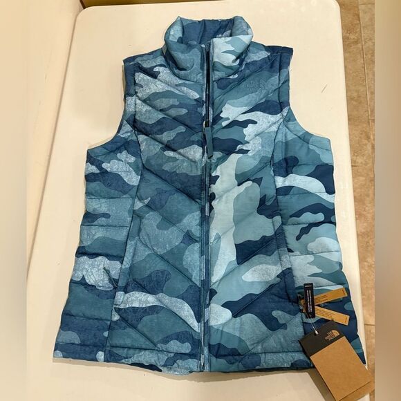 The North Face Vest Blue Camouflage - Picture 4 of 9